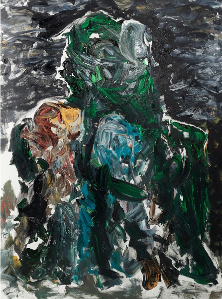 Untitled, 2021, Acrylic on Canvas, 250x185cm